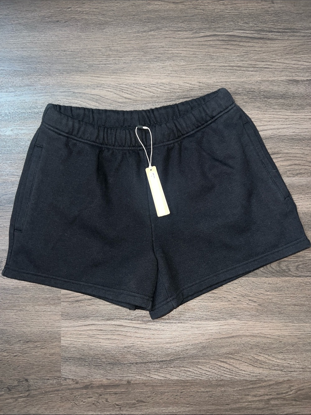 NWT Skims Cotton Fleece Onyx Shorts